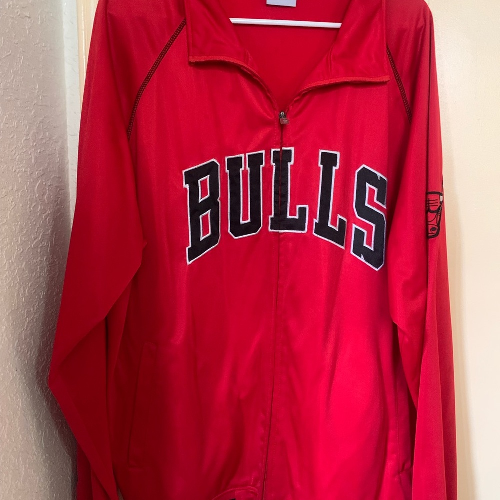 Chicago Bulls Full zip warm up jacket
